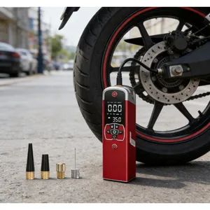 Portable Car Home Tyre Inflator with Detachable Battery for Bikes and Balls - Ningbo Lanhai Technology Co., Ltd - China