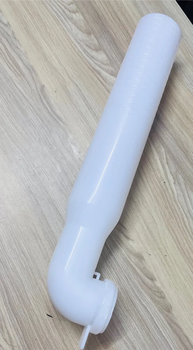 90 Degree Female PVC Inlet Conceal Tank L Bend Pipe Shape L Color White Bend Angle 90 Degree Connection Type Female Size/ Diameter - Aggarwal Sanitary Hub - India