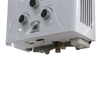 Gas Geyser RV Water Heater with Electrical Pulse Ignition Origin China Type Flue Type Model NO. MG-FU10G Certification ISO9001 - Guangdong Kisense Co., Ltd. - China