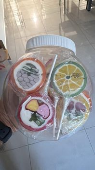 Rocks Lollipops 26g Origin Egypt Color Natural Flavor Natural Packaging Standard Dv - ASTRA EGYPT - Poland