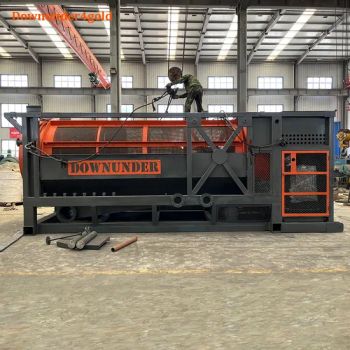 100 Tph Gold Trommel Equipment with Gold-Gravity-Separation for Placer Mining - Downunder (Shandong) Mining Technology Co., Ltd. - China