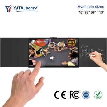 75 86inch Smart Blackboard Educational Teaching Screen LED LCD Touch Screen Computer Smart Board - Hangzhou Yatal technology Co., Ltd. - China