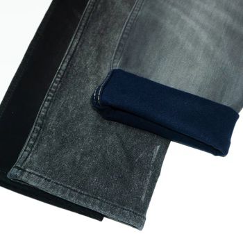 Zz0980 13.4 Oz Heavy Weight Black Denim Fabric Brushed Denim Fabric - Foshan Seazon Textile and Garment Co., Ltd. - China
