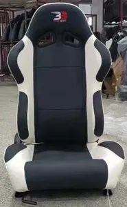 1001 Black PVC Leather Single Recliner and Single Slider Racing Car Seats Position Front Row Baby Seat Standard ECE R44/03 - Shanghai Autobuy Industry (Group) Co., Ltd - China