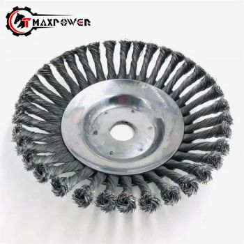 Steel Wire Weed Brushes Size 25mm Brush Cutter Accessories - Fuzhou Teamax Power Technology Co., Ltd. - China