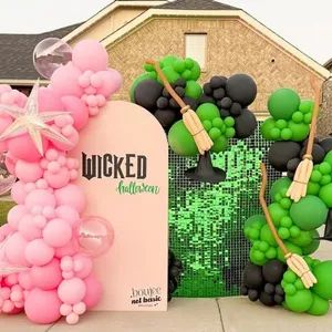 Witch Birthday Party Decoration Sets Wicked Witch Series Birthday Theme Balloons and Swirls - Chang'an District Huaguang Packing Material Store - China