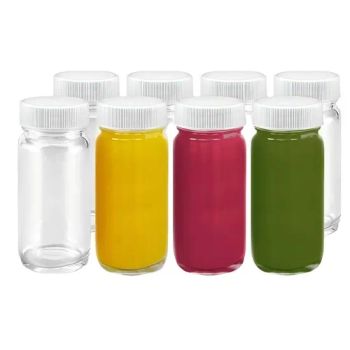 Wholesale Juice Shot Glass 60ml Small Beverage Glass Bottle with Plastic Cap - Xuzhou New Path Glass Products Co., Ltd. - China