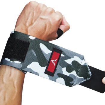 Gym Powerlifting Training Straps Brace Wrist Wraps Support - Yangzhou Lanniao Sports Goods Co., Ltd. - China
