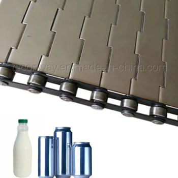 China Factory Price OEM ODM High Quality Food Grade SUS304 316 Hinged Chain Metal Plate Conveyor Belt for Slat Chain Conveyors - Shandong Teconway Intelligent Equipment Co., LTD - China