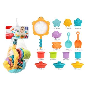 Funny Plastic Baby Bath Shower Water Turtle Net Set Beach & Sand Toys - Skylark Network Co., Ltd. - China