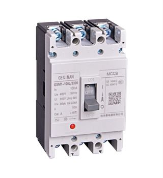 DH 100 Moulded Case Circuit Breakers, 100A Frequency 50Hz Material Plastic Rated Current 100A Breaking Capacity 10kA Model Name/Number DH - Jai Durga Trading Co. - India