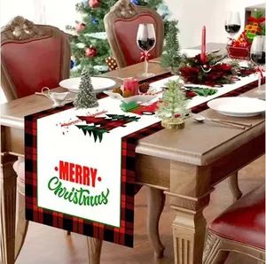 Wholesale Sublimation Blank Christmas Table Runners for Custom Holiday Decorations - Ningbo General Union Co., Ltd - China