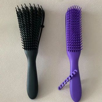 Rainbow Volume Hairbrushes Detangling Hair Brushes Hair Curl Straight Magic Combs Hair Massage Brush - Ningbo KUNA Co., Ltd. - China