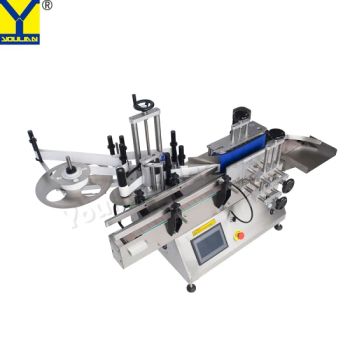 Mt-130 Desktop Electric Adhesive Labeller Flat Square Round Bottle Sticker Label Applicator Beverage Glass Wine Bottle Labeling Machine - Zhejiang Youlian Machinery Manufacturing Co., Ltd. - China