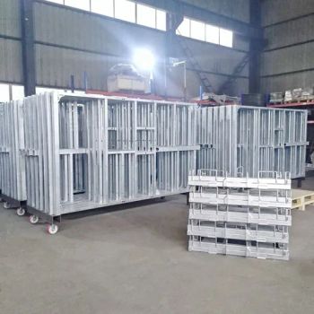 Steel and Aluminum Tiny Flat Bed Caravan Farm Trailer Chassis Frame - Nantong Zhuoyue Metal Products Co., Ltd. - China