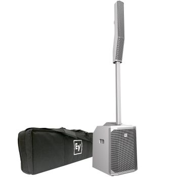 Portable PA Speaker System Wireless Stage Loudspeaker with Stand and Carry Bag for Events