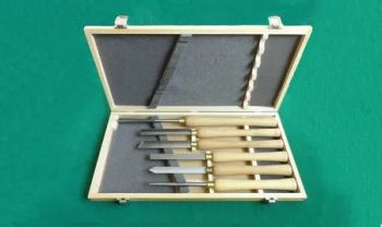 6 PCS/Set Turning Tools for Woodworking Ls 465 Qualty High Origin China Condition New Use Carpentry Color Unicolor Handle - Shaoxing Jiutai Imp. & Exp. Co., Ltd. - China