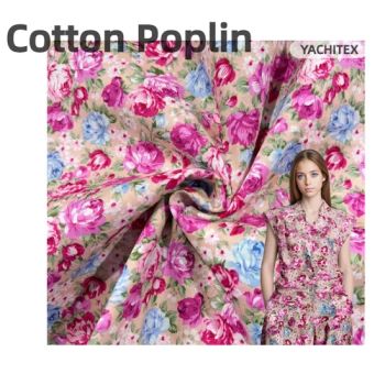 Customizable 100 Cotton Fabric for Trendy Women s Clothing - Shaoxing City Yachi Import&Export Co., Ltd. - China