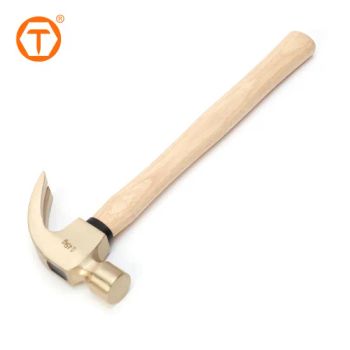 Wood Handle Aluminum Bronze Claw Hammers Non Sparking Safety Tools - Hebei Sinotools Industrial Co., Ltd. - China