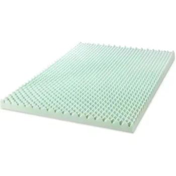 Wave Cotton Convoluted Foam Massage Mattress Order Online Environmentally Low Allergenic Foam Mattresses Topper - QINGDAO SENZHENG IMPORT&EXPORT CO., LTD - China