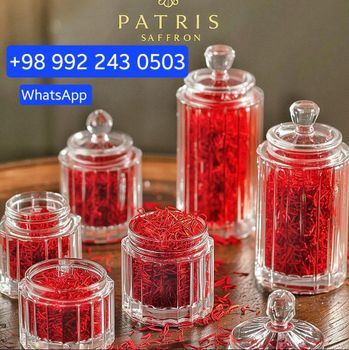 Saffron Purity High Color Exceptional Aroma Exceptional Taste Exceptional Consistency Consistent Brand Name Patris saffron - Patris saffron - Iran