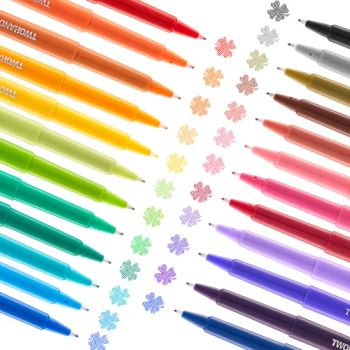 Factory Wholesale 24 Colors Felt Tip Pen Fast Drying Stationery Set for Painting - Ningbo Cicor Stationery Co., Ltd. - China