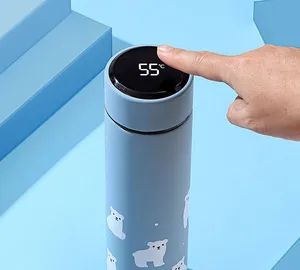 Temperature LED Display Thermos Coffee Mug Vacuum Flasks for Travel Car - Anhui Orange Imp. & Exp. Co., Ltd. - China