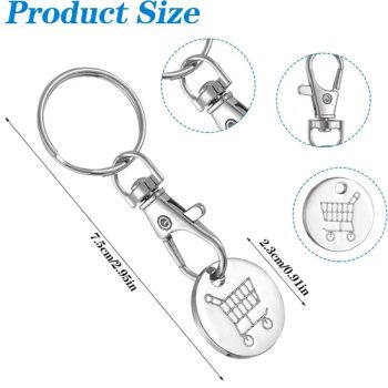 Customized Car Metal Key Chain Laser Engraved Pendant Unique Gift Metal Keychain with Lettering Trolley - Zhongshan Unique Gifts & Crafts Co., LTD - China