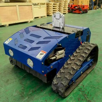New Durable CE EPA Robot Lawn Mower Rubber Track Zero Rotation Robot Lawn Mower Orchard Nursery Garden Robotic Lawn Mower - Shandong Skott Heavy Industry Co., Ltd. - China