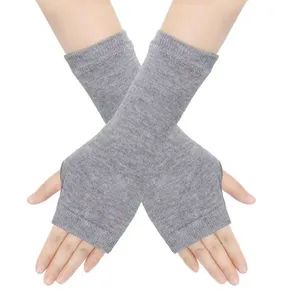 Outdoor Cycling Wrist Fingerless Gloves with Thumb Hole Unisex Lightweight Warm Gloves - Ningbo Youkiunite Imp &Exp Co., Ltd - China