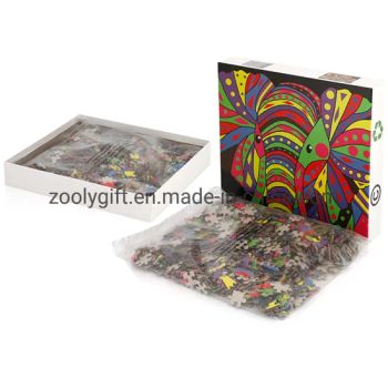 Wholesale Custom Eco Friendly Cardboard Classical Elephant Jigsaw Puzzle Games for Kids Adult Paper Puzzle - Ningbo Zooly Paper Products Co., Ltd. - China