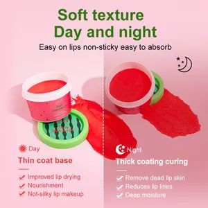 Custom Natural Vanilla Vegan Nourish Dry Lips Hydrating Lip Scrub Lip Mask - Rhine International Biotechnology (Guangdong) Co., Ltd. - China