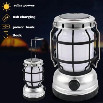 Outdoor Camping Lights Solar Rechargeable Long Battery Life Camping Lanterns Waterproof Lamps - Ningbo Bone International Trading Co., Ltd. - China