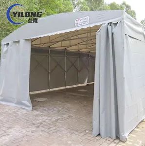 Garages Canopies Carports Metal Garden Storage Shed MOQ 1 Set Origin China OEM Acceptable Trademark YILONG Color - TIANJIN JIASHENGYILONG TRADING CO., LTD. - China