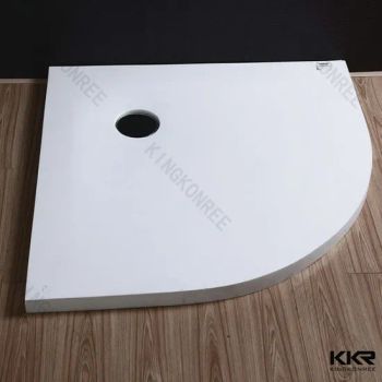 Customized Pure White Stone Resin Bathroom Shower Base - Shenzhen MSUN Sanitary Ware Co., Ltd. - China