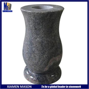 Himalaya Blue Sre Granite Vases for Cemetery Monuments - Xiamen Mason Import and Export Co., Ltd. - China