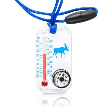 Kids UV Exposure Decal Reflective Lanyard Animal Designs Hiking Accessory Wildlife Compass - GOOD SELLER CO., LTD - China