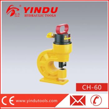31t 10mm Thickness Hydraulic Steel Hole Punch Tools (CH-60) Origin China Trademark yindu Model NO. CH-60 HS Code - TAIZHOU YINDU TOOLS CO., LTD. - China