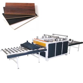 WPC MDF Aluminium Panel Innovative Design PUR Hot Melt Glue Laminating Machines - Shanghai Win Star Woodworking Machinery Co., Ltd. - China