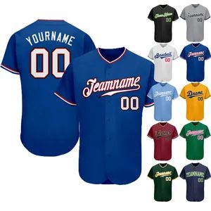 Summer Baseball Jersey with Sublimation Printing Logo Quality Softball Shirt - Dongguan Monkey Clothes Co., Ltd. - China