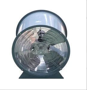 Smoke Exhaust Fan High Temperature Resistant Htf Two-Speed Axial Flow Underground Garage Ventilation System Fire Exhaust Fan - Dezhou Wohui Environmental Technology Co., Ltd - China