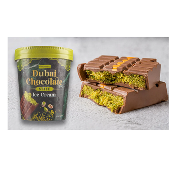 Premium Dubai Chocolate Ice Cream for Wholesale - High-Quality Ingredients from CALIPSO POLSKA SP Z OO Premium Dubai Chocolate Ice Cream for Wholesale - High-Quality Ingredients - CALIPSO POLSKA SP Z OO - Poland