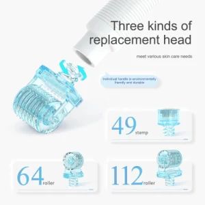Wholesale Price Stainless Steel Needle Derma Rolling System Kit Face Body Lip Beard Hair Eyebrow Growth 49/64/112pin Derma Roller - Foshan Taida Electronic Technology Co., Ltd. - China