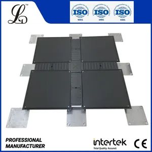 Lingding Steel Grooved Network Raised Access Floor Compatible with Carpet, Rubber, and Other Surface Finishes - Shenzhen Lingding Technology Co., Ltd - China
