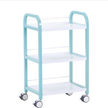 Beauty Salon Trolley Cart Color Blue Origin China Condition New Layer 3 Layers Material Plastic Model NO. UT10010 HS Code - Guangzhou Uangel Technology Co., Ltd. - China