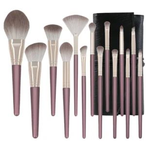 14PCS Professional Makeup Brush Set Cosmetic Tools Blush Brush Purple Cosmetic Brush - Shenzhen MyColor Cosmetics Co., Ltd. - China