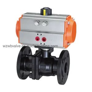 API JIS DIN 2PC Flange Threaded Ball Valve Carbon Steel Stainless Steel Ball Valve Floating Trunnion Ball Valve Pneumatic Electric wCroqx - Wenbao Valve Co., Ltd. - China