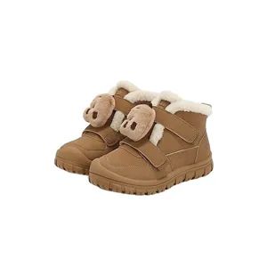 Kids Winter Boots with Velcro Strap Children Warm Lined Casual Snow Boots OEM ODM - Ruian CasaArbol Footwear Co., Ltd. - China