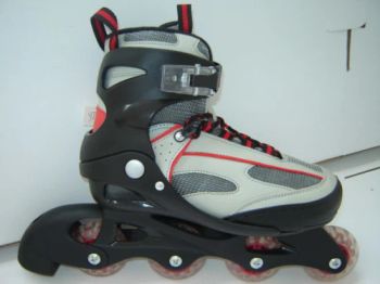 Skate (N-222) Model NO. N-222 Trademark DEVELOP Payment Terms: L/C, T/T Production Capacity: 3000PRS/DAY Specification PASS EN-71AND NON-PVC - Yong Jin Sports Ltd. - China