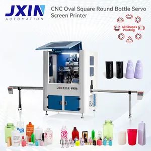 Advanced High Precision Full Automatic Screen Printer for Cosmetic Tube Bottles and Cap Containers - Liuzhou Jiexin Machinery Co., Ltd. - China